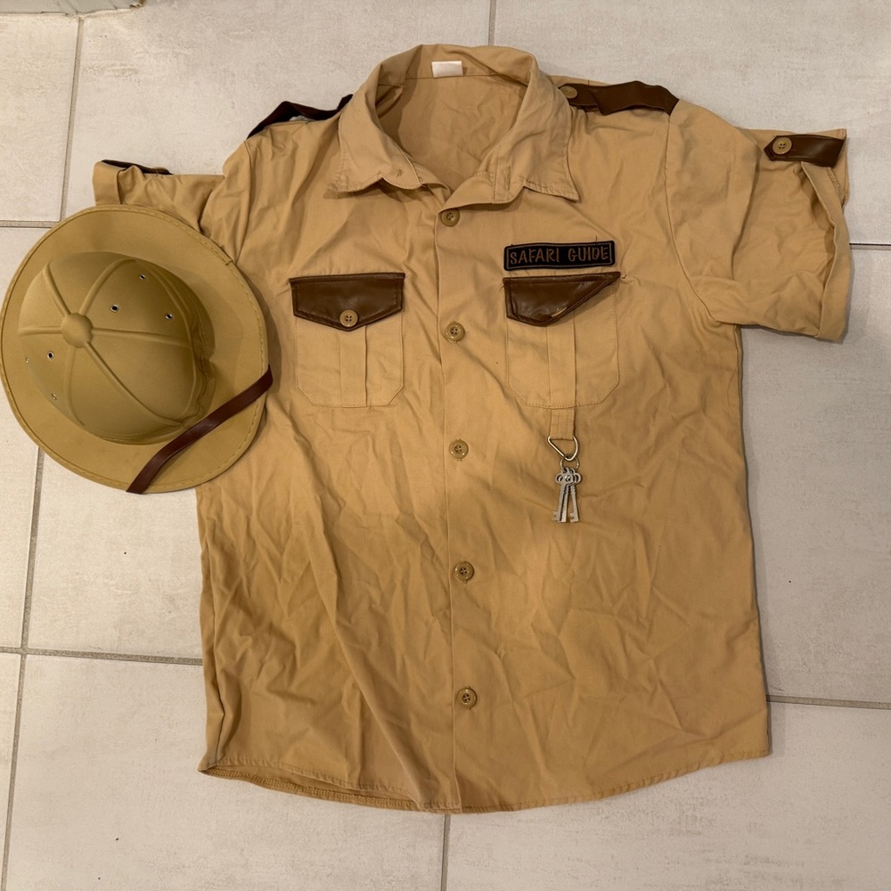 Spirit Tan and Brown Safari Shirt